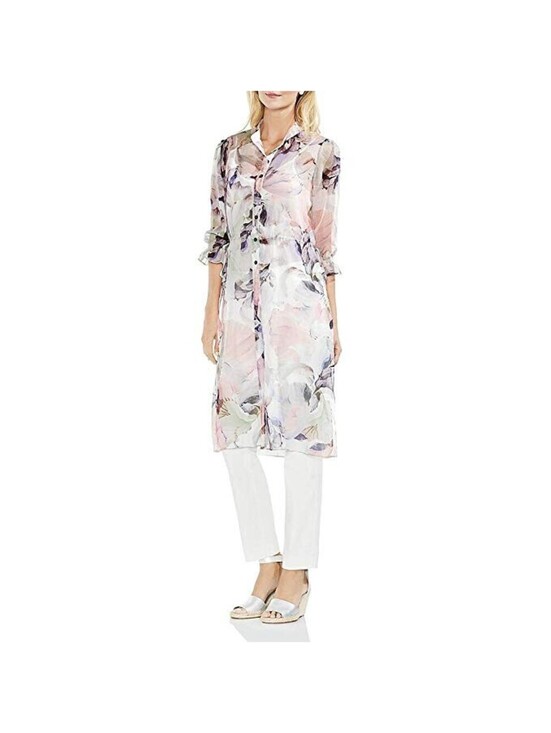 Vince Camuto Tops - Vince Camuto Womens Sleeve Side Tie Size L